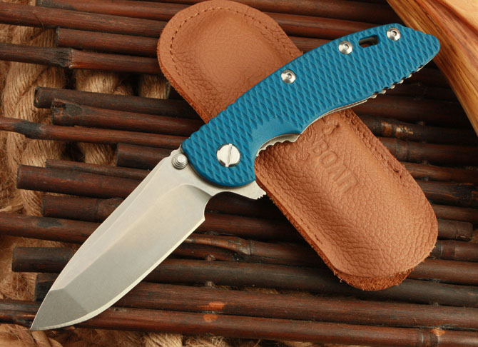 XM -- 18 (G10 version. Titanium alloy handle. Blue)