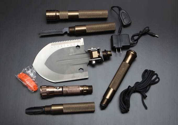Mountain Pig - Multi-purpose Folding Shovel (Enhanced) (Pointed)