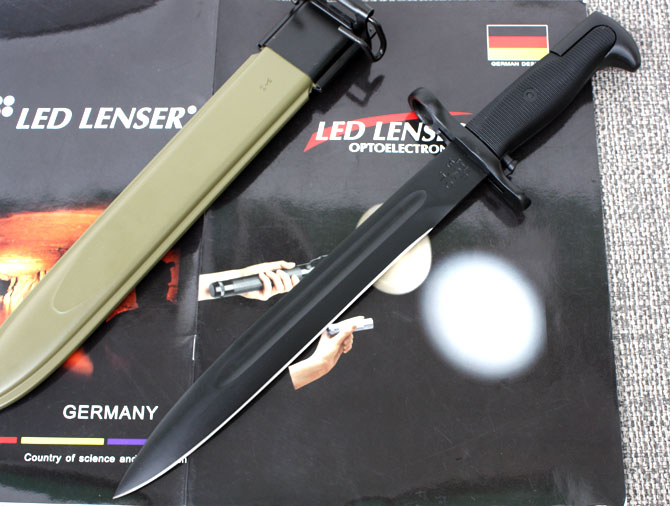 A fine imitation of a second World War M1 bayonet