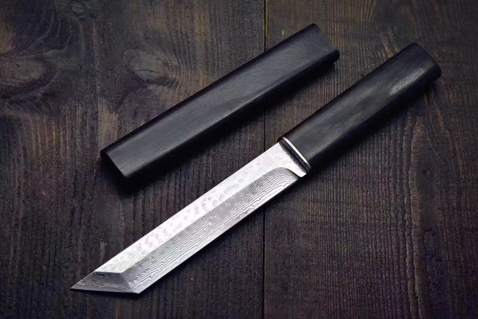 Black Whirlwind - Warrior Damascus Sword