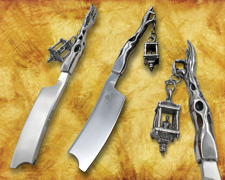 Authentic Art razor (hell's razor for a Girl murder)