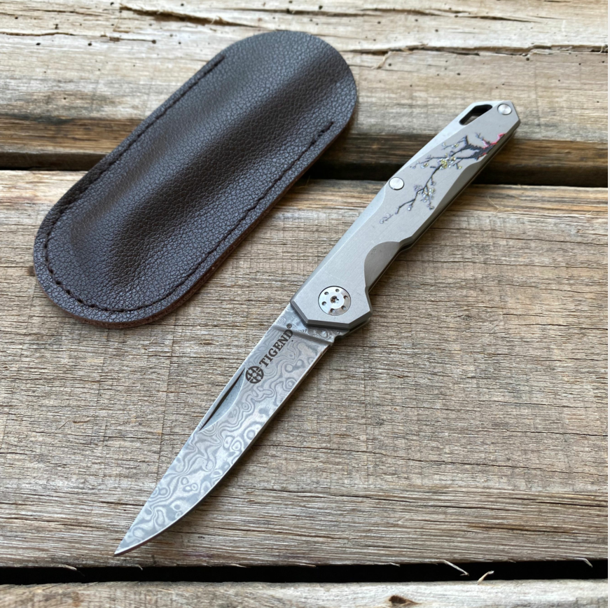 Dama-hanmei mini folding knife and key clasp knife