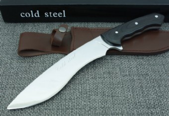 American cold steel. Ultra mirror bare dogleg cutlass (no marks)