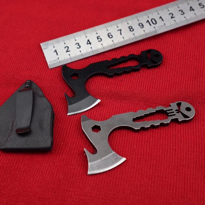 EDC Portable Mini tool - Skull Axe